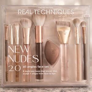 Real Techniques New Nudes 2.0 All Angles Face Set